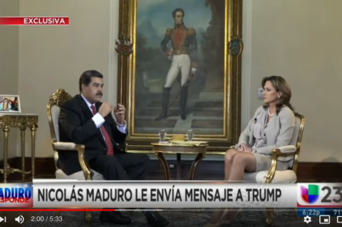 Nicolas Maduro Univision