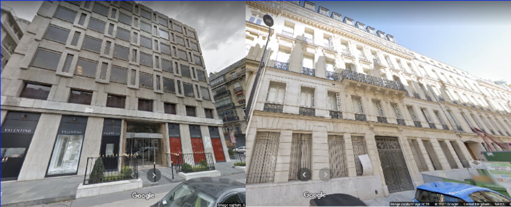 Diego Salazar buildings in Paris