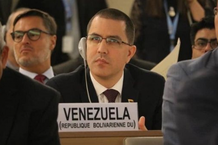 Jorge Arreaza en reunión de DDHH en la ONU