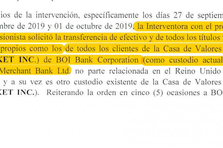 WTF moment, courtesy of Panama's Superintendent of Banks.