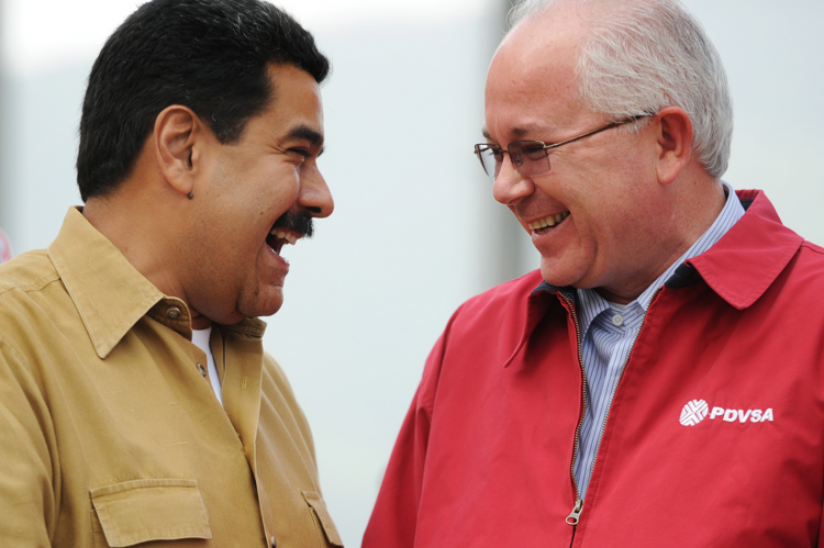 Nicolas Maduro and Rafael Ramirez.