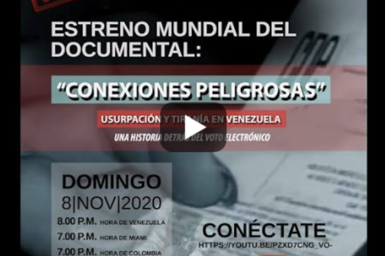 Conexiones Peligrosas: fraude electoral Venezuela / Smartmatic